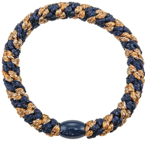 Bon Dep Kknekki 5584 Cognac Glitter Navy Flitter Stripe