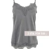 COSTER COPENHAGEN CCH1004 LACE TOP GRÅ
