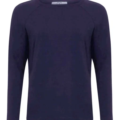 Coster Copenhagen CCH1106 Long Sleeve T-Shirt 502 Night Sky Blue