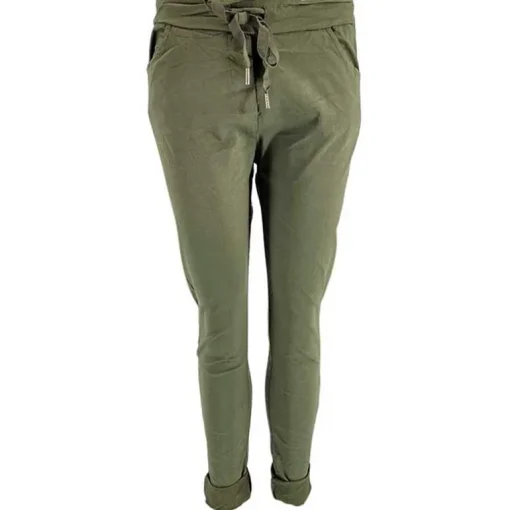 J By J 210088 Stretch Pants Army
