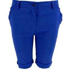 J BY J 2508 STRETCH SHORTS BLÅ