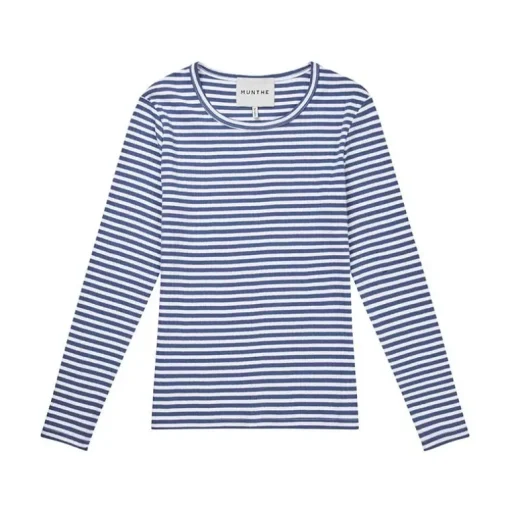 Munthe Jote L/S T-Shirt Navy