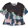 Munthe Solus S/S Blouse Black
