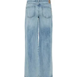 Pieces PCSelma LW Wide Jeans Noos Light Blue Denim