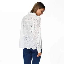 Pieces PCVilde LS Shirt Noos Bright White