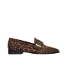 Bukela Valerie Loafers Suede Leopard