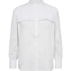 Co Couture CoCC Crisp Braid Shirt White