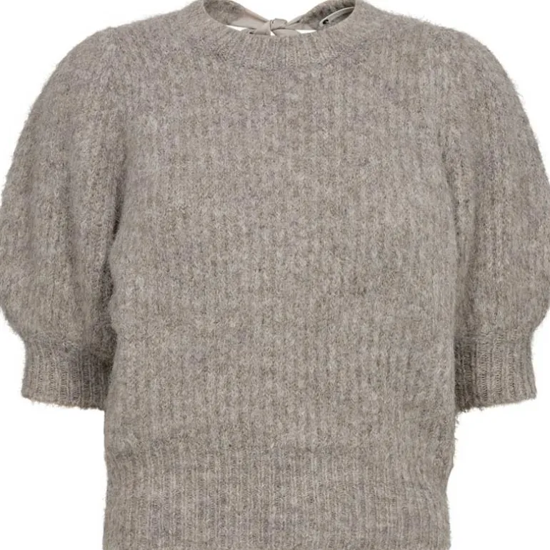 Co Couture CoralieCC Bow Rib Knit Walnut