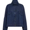 Co Couture DelinaCC Denim Box Jacket Blå