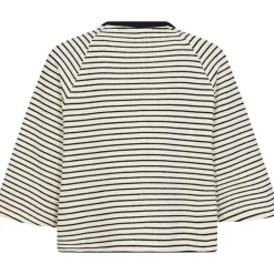 Co Couture ErinCC Stripe Tee WhiteBlack