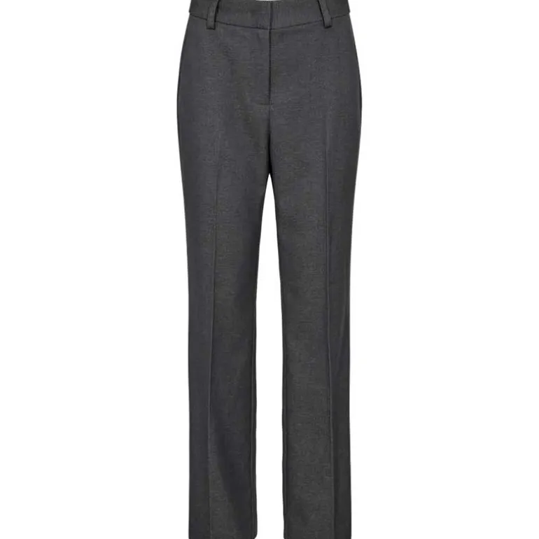 Co Couture FiolaCC Wide Pant Grey Melange