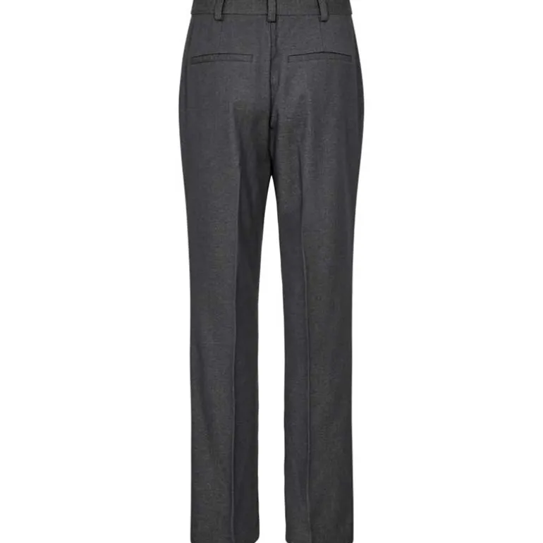 Co Couture FiolaCC Wide Pant Grey Melange