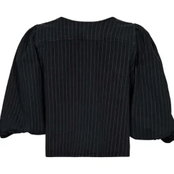 Co Couture PinCC Wide Bow Blouse Black