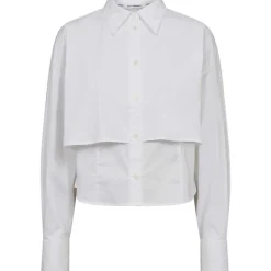 Co Couture SandyCC Double Layer Shirt White