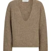Copenhagen Muse CMMandrea Pullover Timber Wolf Melange