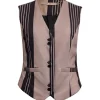 Costamani Cozzy Vest Black Stripe