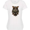 Costamani Owl Tee White W/Army Mix
