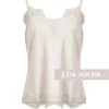 COSTER COPENHAGEN CCH1004 LACE TOP 202 OFF WHITE