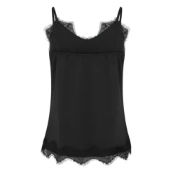 Coster Copenhagen CCH1004 Lace Top 100 Sort