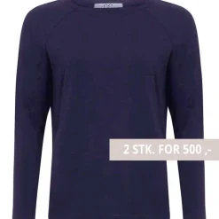 Coster Copenhagen CCH1106 Long Sleeve T-Shirt 502 Night Sky Blue