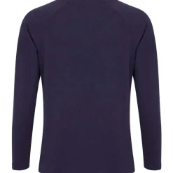 Coster Copenhagen CCH1106 Long Sleeve T-Shirt 502 Night Sky Blue