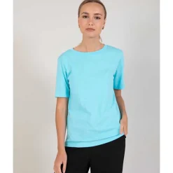 Coster Copenhagen CCH1118 Regular T-Shirt 585 Turkis