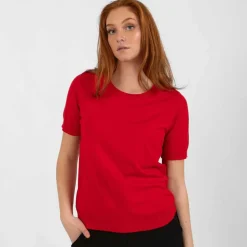 Coster Copenhagen CCH1118 Regular T-Shirt 613 Red