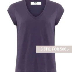 COSTER COPENHAGEN CCH1101 V-NECK T-SHIRT 502 NAVY