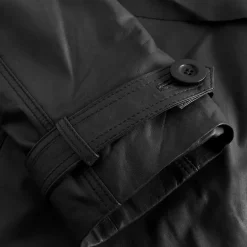 Depeche 51146 MayDep Short Trenchcoat Black