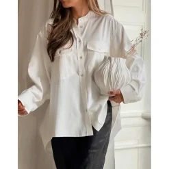 Depeche FayDE LS Shirt White