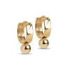 Enamel Avaya Hoops Guld