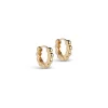 Enamel E404G Ball Hoops Small Guld
