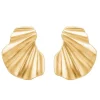 Enamel E70GM Wave Earring Guld