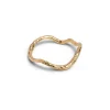 ENAMEL SWAY RING GULD
