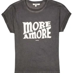 Garcia B50001 Ladies T-Shirt SS Antracite