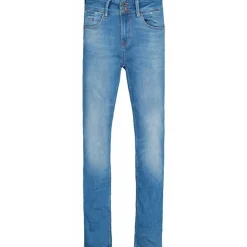 GARCIA CARO 285 CURVED SLIM FIT 7749 BLÅ