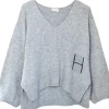 HÉST JENNY KNIT SWEATER LYSEGRÅ