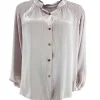 J By J 4901 Satin Shirt Light Pink