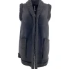 J By J 26968 Teddy Vest Black