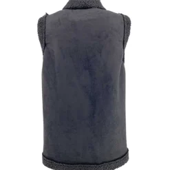 J By J 26968 Teddy Vest Black