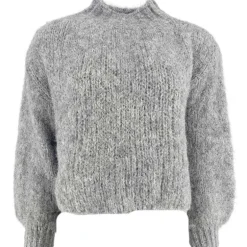 J By J 3038 Turtle Neck Knit Grey