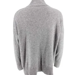 J By J 8032 Turtle Neck Knit Grey