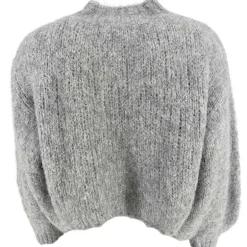 J By J 3038 Turtle Neck Knit Grey