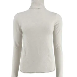J By J 9013 Viscose Roll Neck Beige