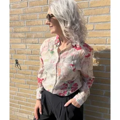 J by J 3106 Viscose Shirt Rosa