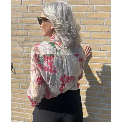 J by J 3106 Viscose Shirt Rosa