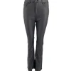 J By J 6866 Wide Stretch Pants Coated Black