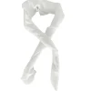 J By J F-229 Mini Viscose Scarf White