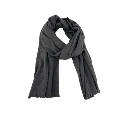 J by J YS-5375 Viscose & Wool Scarf Mørkegrå