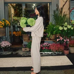 Mos Mosh MMBai Flair Pant Chocolate Chip